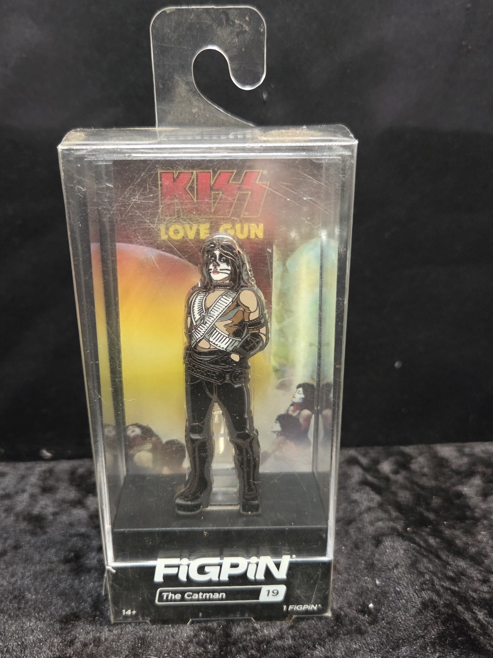 KISS Collectible 2017 FiGPiN Love Gun The CATMAN Peter Chriss Enamel Figure #19
